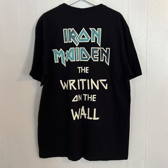 NWT Iron Maiden The Writing On The Wall T-Shirt Size XL - Picture 2 of 6